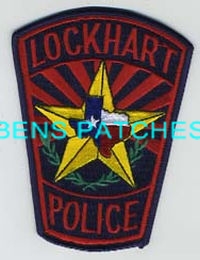 TEXAS,LOCKHART POLICE 1